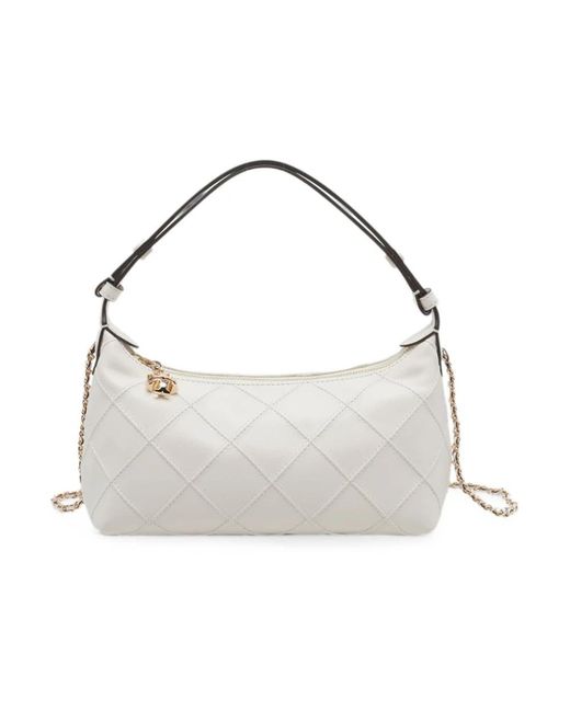 Tory Burch White Shoulder Bags