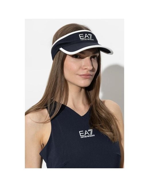 EA7 Blue Logo Visor