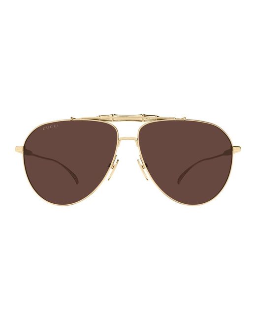 Gucci Brown Gg2064S 004 for men