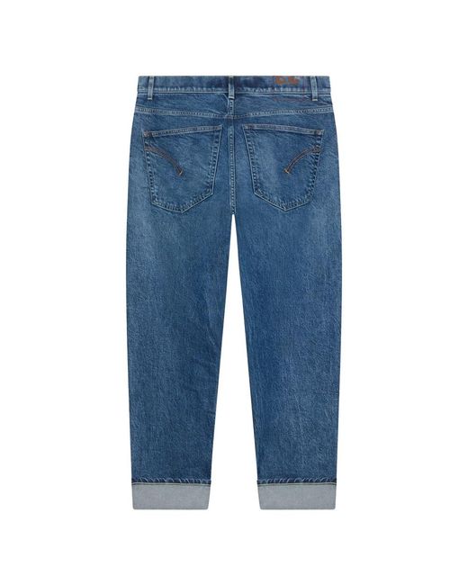 Dondup Blue Loose-Fit Jeans for men