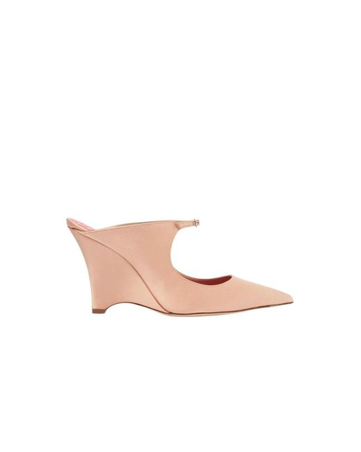 Heeled Mules di Scarosso in Pink