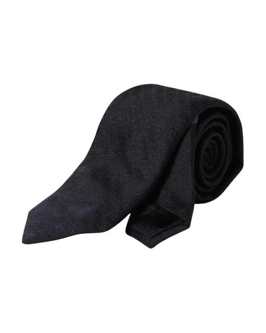 Ties di Dolce & Gabbana in Black da Uomo