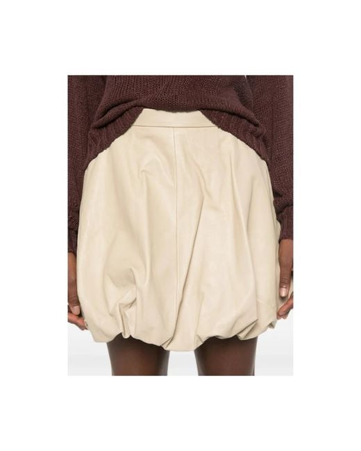 By Malene Birger Natural Leather Skirts