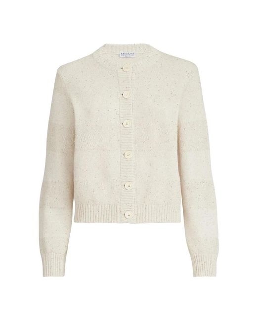 Cardigans Brunello Cucinelli de color White