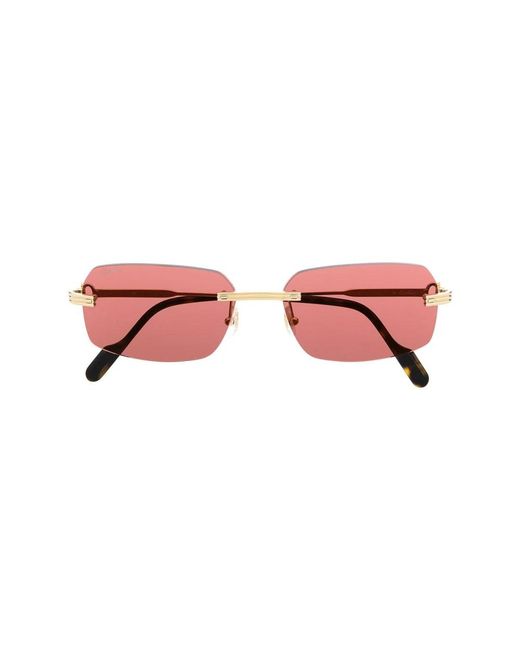 Cartier Pink Sunglasses for men
