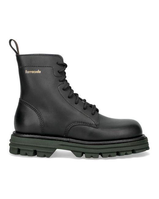 Barracuda Black Ankle Boots for men