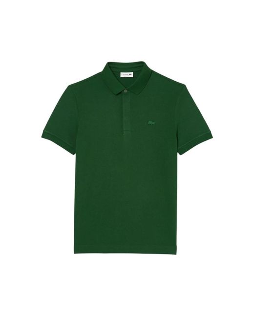 Lacoste Green Polo Shirts for men