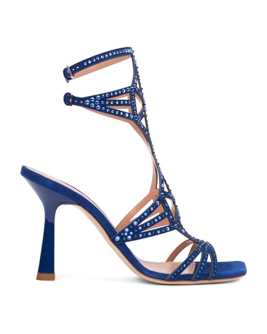 Alberta Ferretti Blue Sandalen
