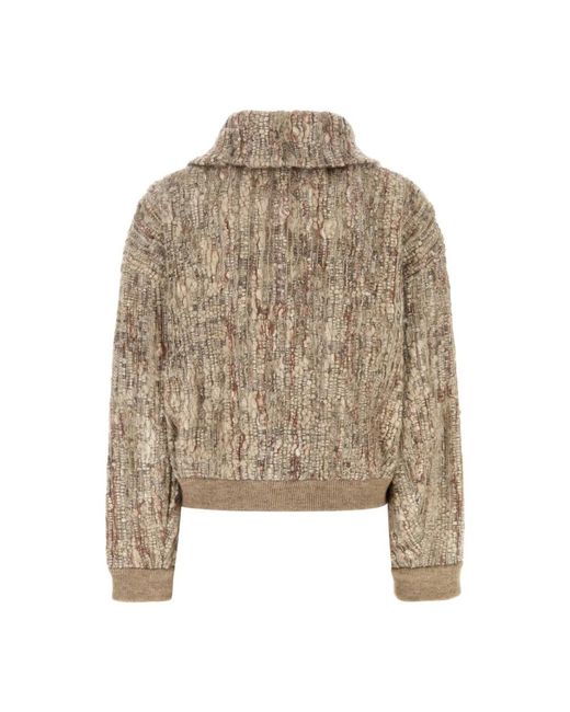 Brunello Cucinelli Natural Tweed Jackets