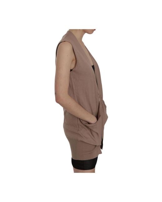 Cardigans Pink Memories de color Brown