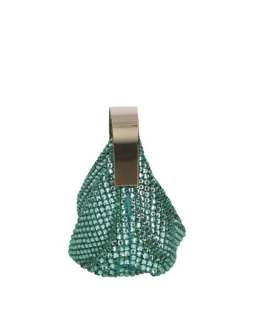 Gedebe Green Handbags