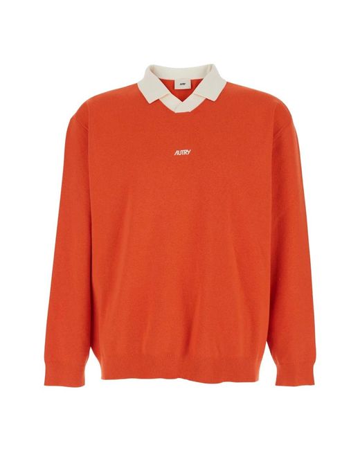 Autry Orange Polo Shirts for men
