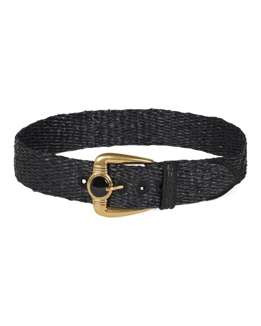Etro Black Belts