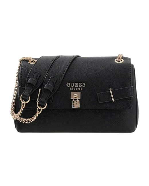 Guess Black Shoulder Bags