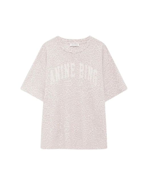 Anine Bing Natural T-Shirts