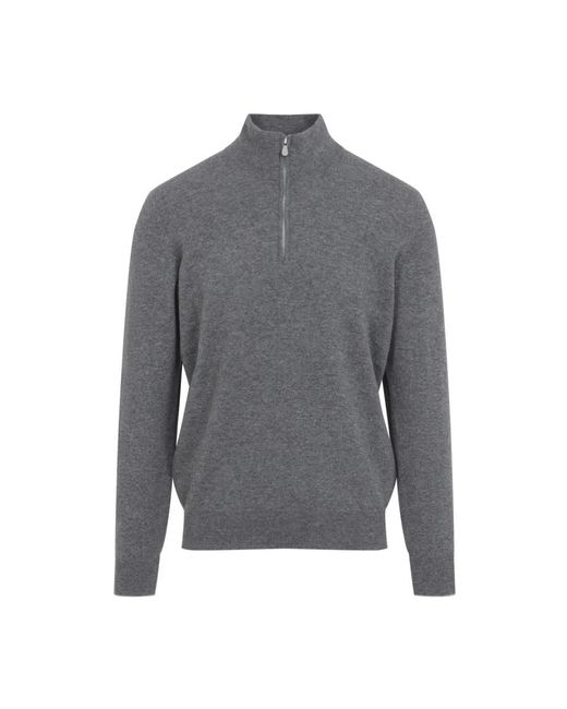 Brunello Cucinelli Gray Turtlenecks for men