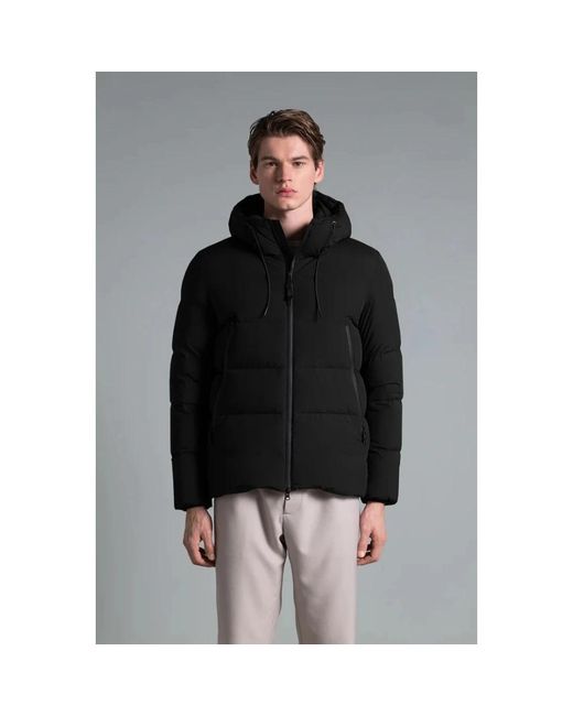 DUNO Black Winter Jackets for men