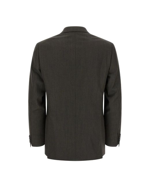 Brioni Black Double Breasted Suits for men