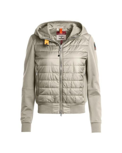 Caelie giacche trapuntate verde chiaro di Parajumpers in Gray