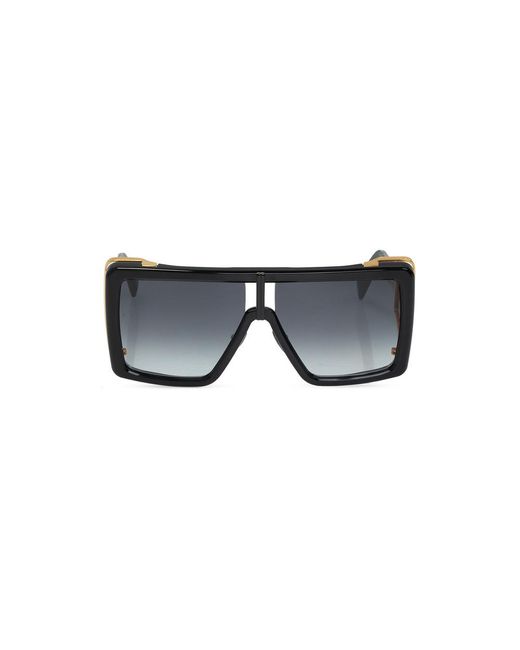 Sunglasses Balmain pour homme en coloris Noir - Lyst