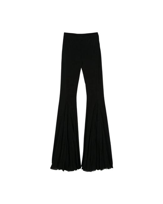 Trousers > wide trousers Nensi Dojaka en coloris Black