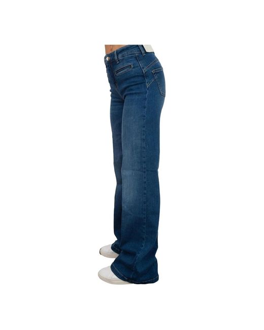 Jeans > boot-cut jeans Liu Jo en coloris Blue