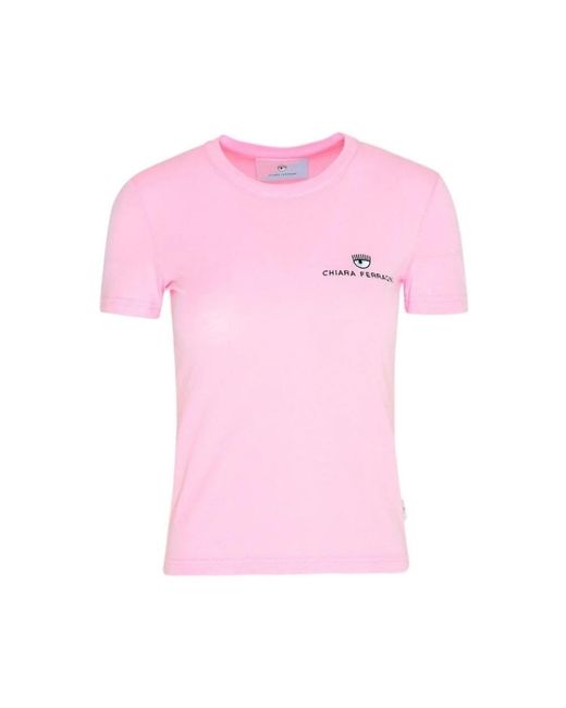 Chiara Ferragni Pink T-Shirts