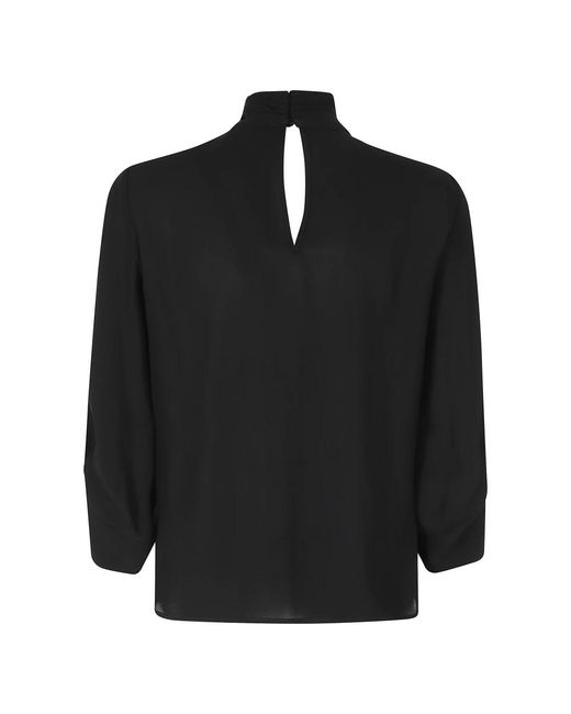 Elisabetta Franchi Black Blouses