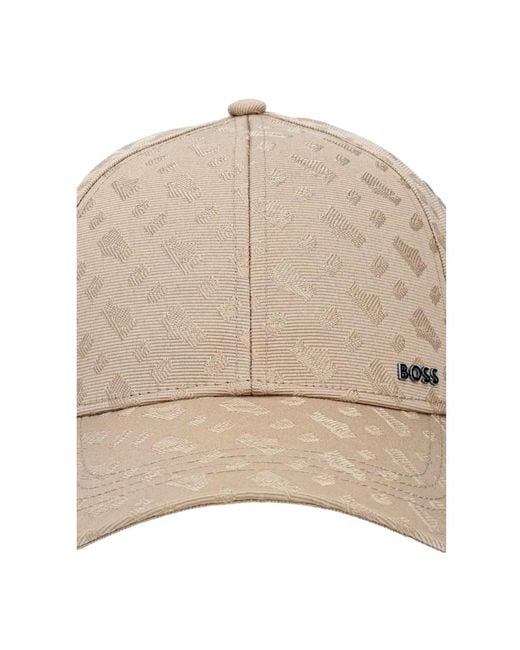 Caps di HUGO in Natural da Uomo