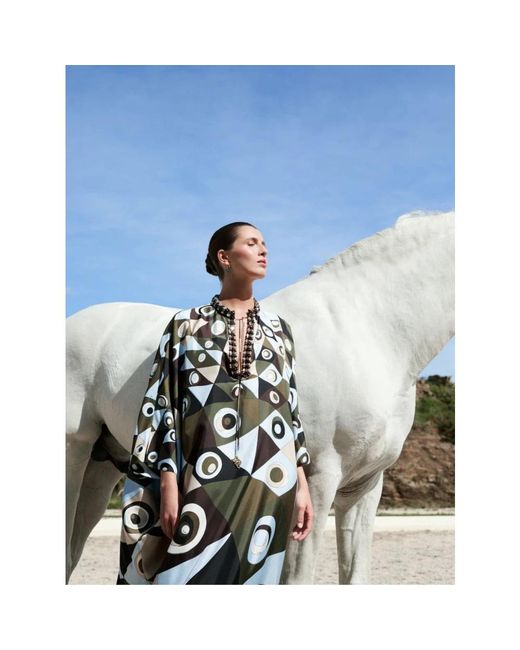 Emilio Pucci Black Maxi Dresses