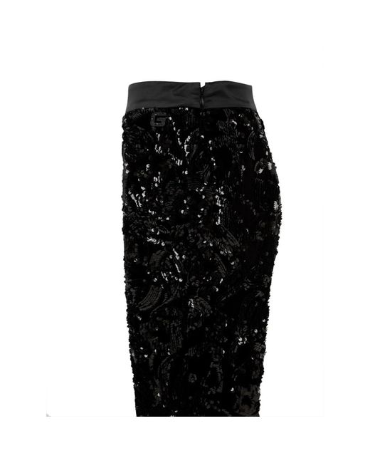 Gaelle Paris Black Slim-Fit Trousers