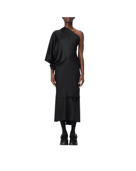 Rick Owens Black Midi Dresses