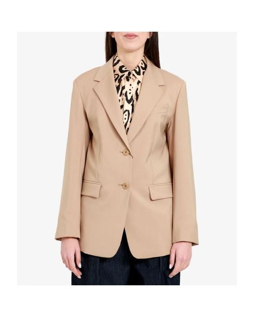 Weekend by Maxmara Blazers in het Natural