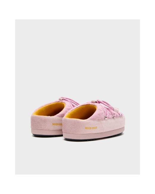 Moon Boot Schoenen ,Roze ,Wol Evx Knit Mules in het Pink