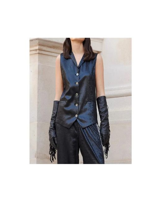 Vests Mes Demoiselles en coloris Blue