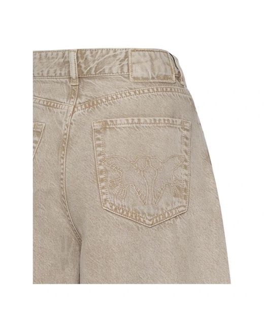 Pinko Natural Wide Jeans