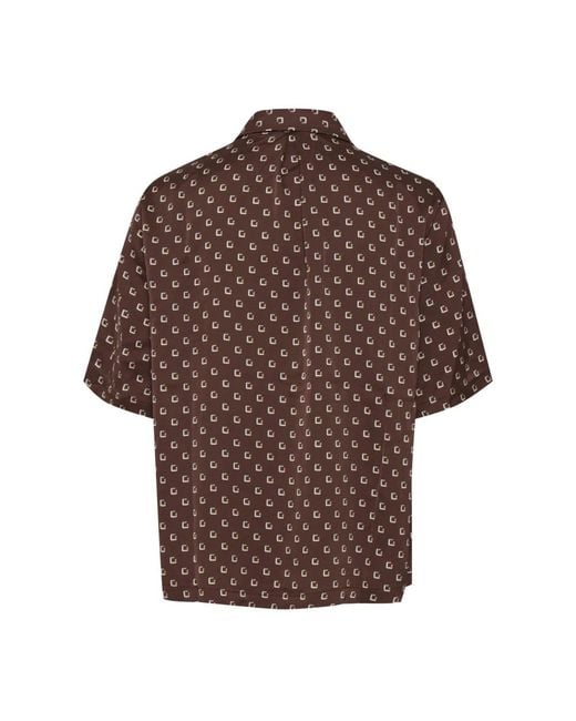 Shirts Ichi de color Brown