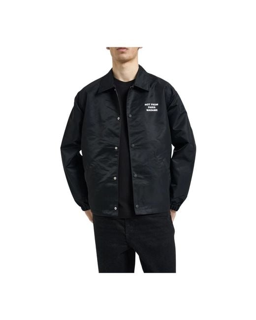 Drole de Monsieur Black Light Jackets for men