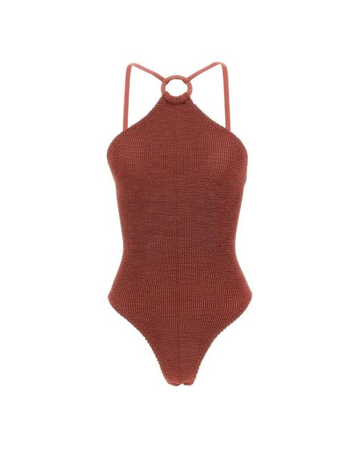 Hunza G Red Swimsuits