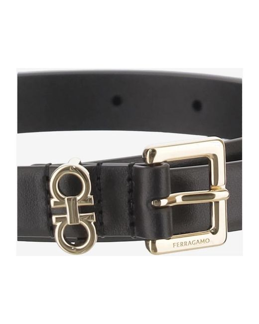 Ferragamo Black Belts