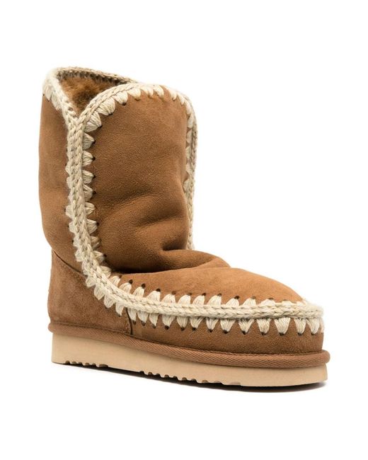 Mou Brown Winter Boots