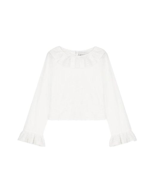 Laurence Bras White Blouses