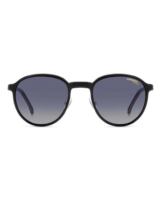 Carrera Schwarze Rot/Blau Polarisierte Sonnenbrille in Blue für Herren