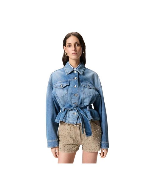 Pinko Giungla Jacket in het Blue