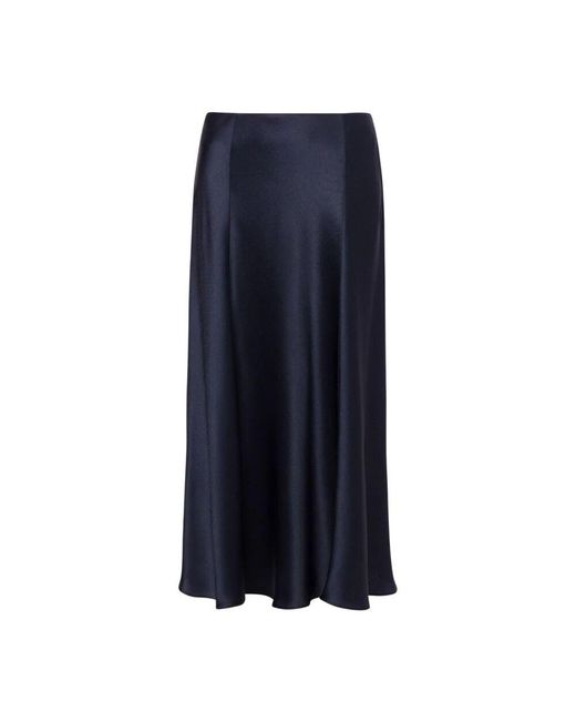 Alberta Ferretti Blue Stilvolle midi röcke kollektion
