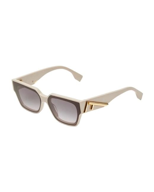Fendi Brown Sunglasses for men