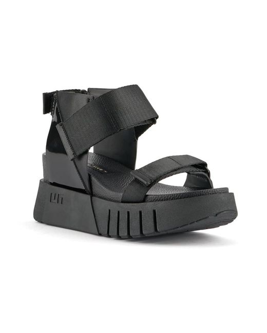 United Nude Black Wedges