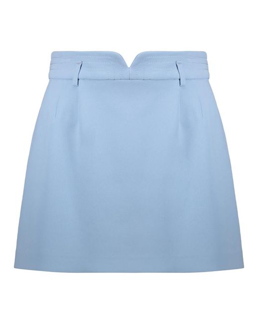 RED Valentino Blue Short Shorts