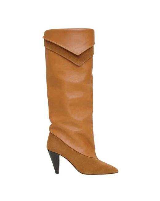 Isabel Marant Brown Heeled Boots