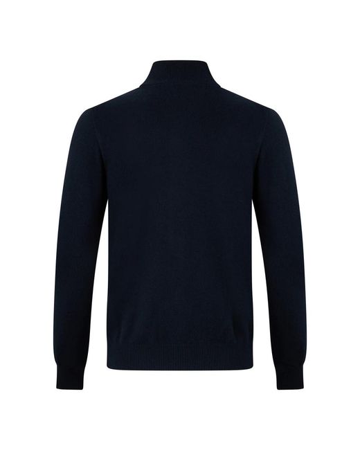 Cardigans Moorer pour homme en coloris Blue